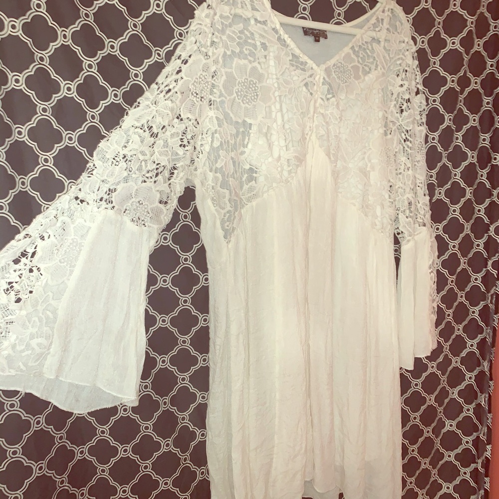 White summer dress